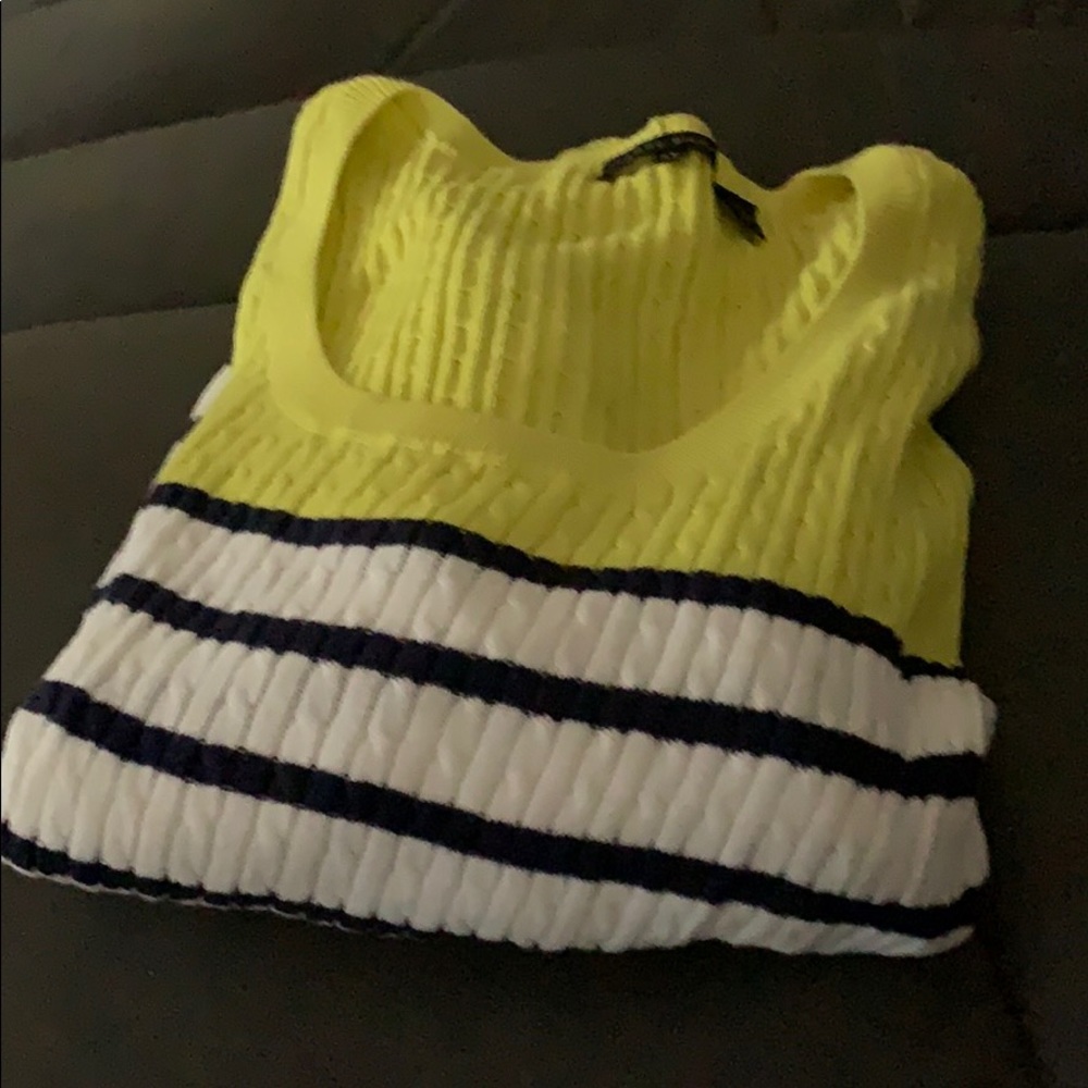 Sweater that matches lime green pants
